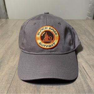 Disney Parks Star Wars Galaxy's Edge Black Spire Outpost Adjustable Gray Hat NWT